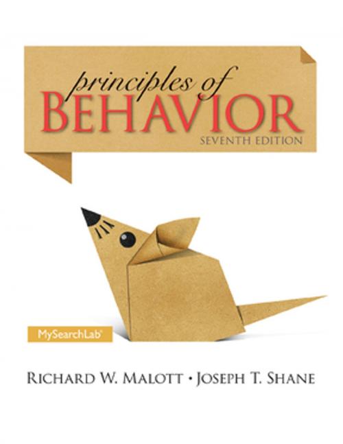 Cover of the book Principles of Behavior by Richard Malott, Taylor and Francis