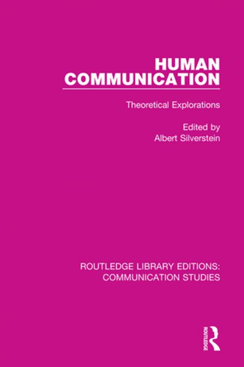 Cover of the book Human Communication by , Taylor and Francis