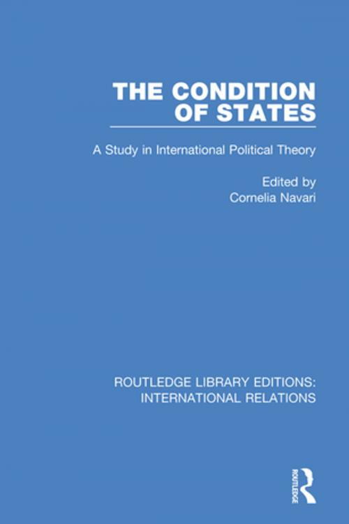Cover of the book The Condition of States by , Taylor and Francis