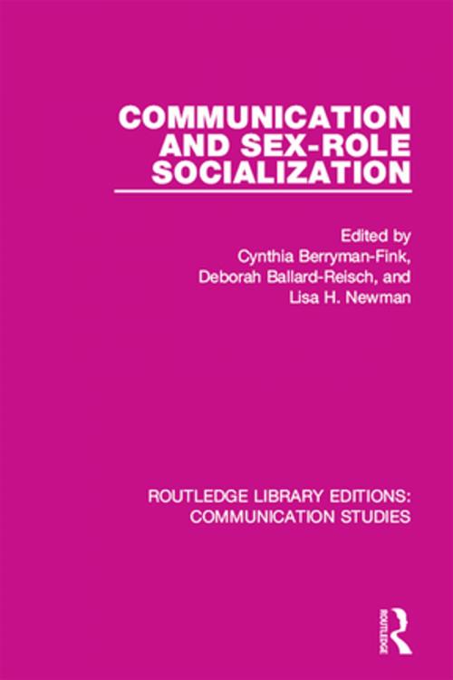 Cover of the book Communication and Sex-role Socialization by , Taylor and Francis
