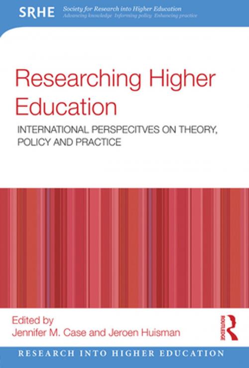 Cover of the book Researching Higher Education by , Taylor and Francis