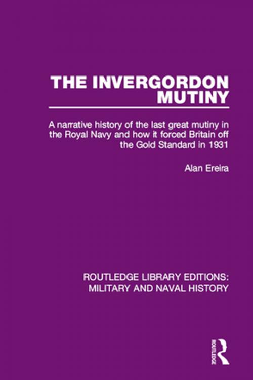 Cover of the book The Invergordon Mutiny by Alan Ereira, Taylor and Francis