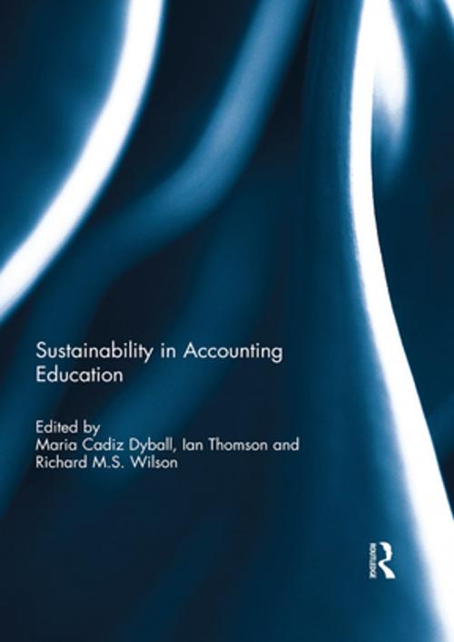 Cover of the book Sustainability in Accounting Education by , Taylor and Francis