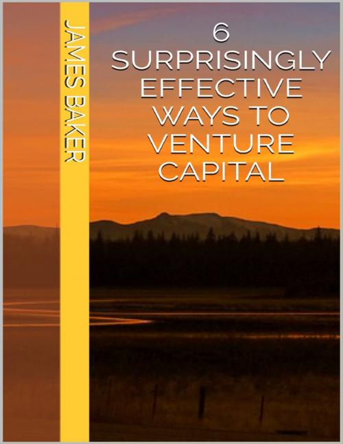 Cover of the book 6 Surprisingly Effective Ways to Venture Capital by James Baker, Lulu.com