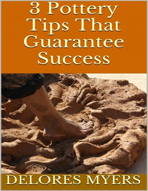 Cover of the book 3 Pottery Tips That Guarantee Success by Delores Myers, Lulu.com