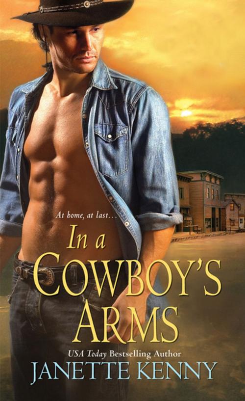 Cover of the book In a Cowboy's Arms by Janette Kenny, Zebra Books