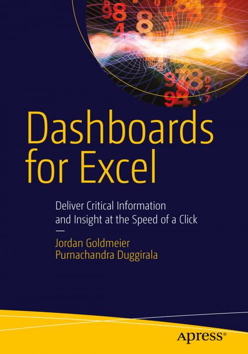 Cover of the book Dashboards for Excel by Jordan Goldmeier, Purnachandra Duggirala, Apress