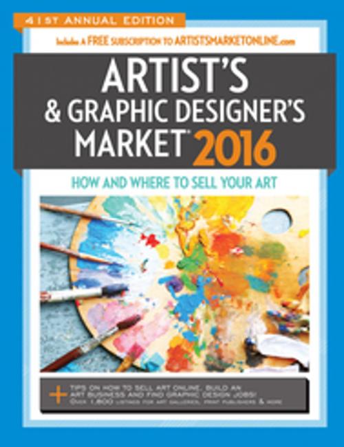 Cover of the book 2016 Artist's & Graphic Designer's Market by Mary Burzlaff Bostic, F+W Media