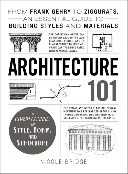 Cover of the book Architecture 101 by Nicole Bridge, Adams Media