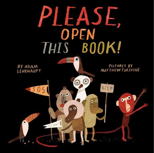 Cover of the book Please, Open This Book! by Adam Lehrhaupt, Simon & Schuster/Paula Wiseman Books