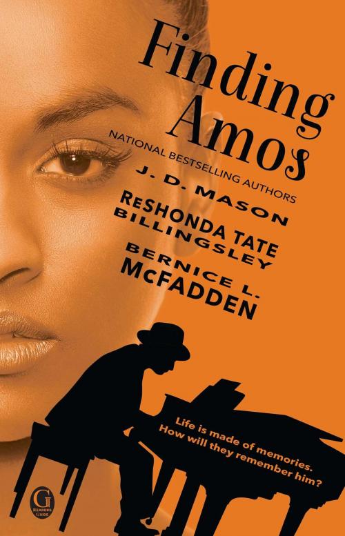 Cover of the book Finding Amos by J.D. Mason, ReShonda Tate Billingsley, Bernice L. McFadden, Gallery Books