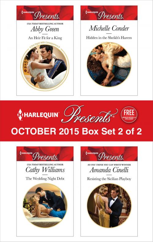 Cover of the book Harlequin Presents October 2015 - Box Set 2 of 2 by Abby Green, Cathy Williams, Michelle Conder, Amanda Cinelli, Harlequin