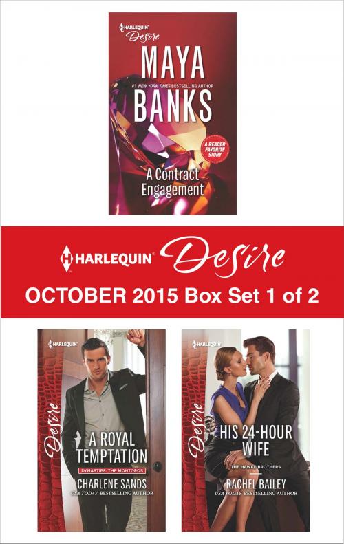 Cover of the book Harlequin Desire October 2015 - Box Set 1 of 2 by Maya Banks, Charlene Sands, Rachel Bailey, Harlequin