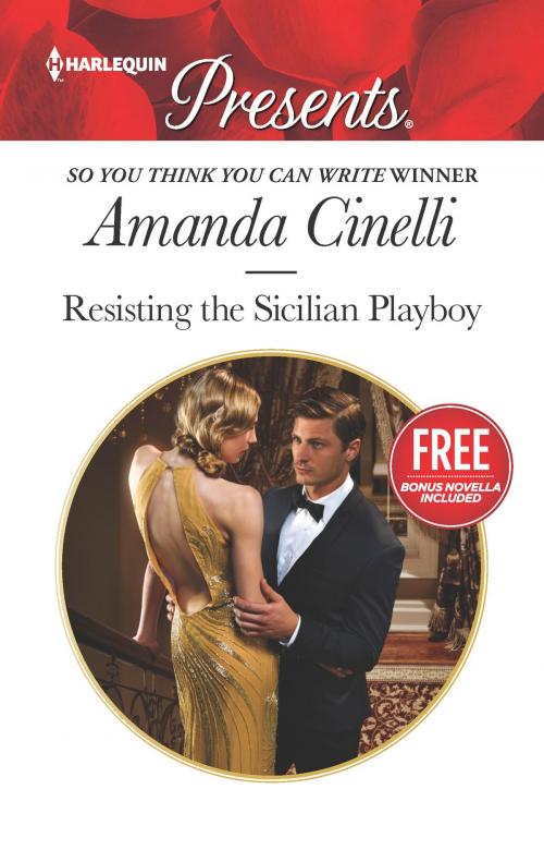 Cover of the book Resisting the Sicilian Playboy by Amanda Cinelli, Harlequin