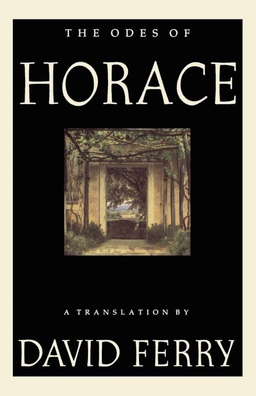 Cover of the book The Odes of Horace by , Farrar, Straus and Giroux