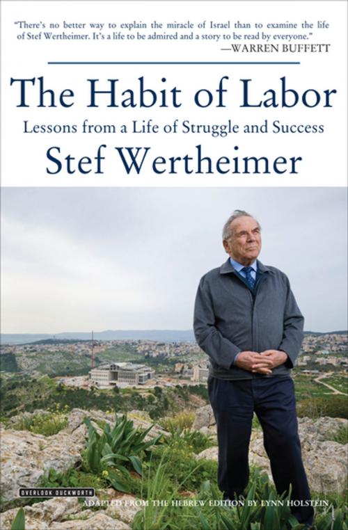 Cover of the book The Habit of Labor by Stef Wertheimer, ABRAMS (Ignition)
