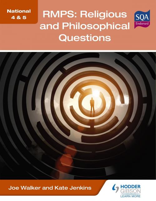 Cover of the book National 4 & 5 RMPS: Religious and Philosophical Questions by Joe Walker, Kate Jenkins, Hodder Education