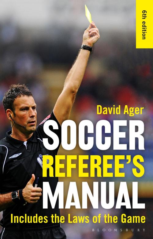 Cover of the book The Soccer Referee's Manual by David Ager, Bloomsbury Publishing