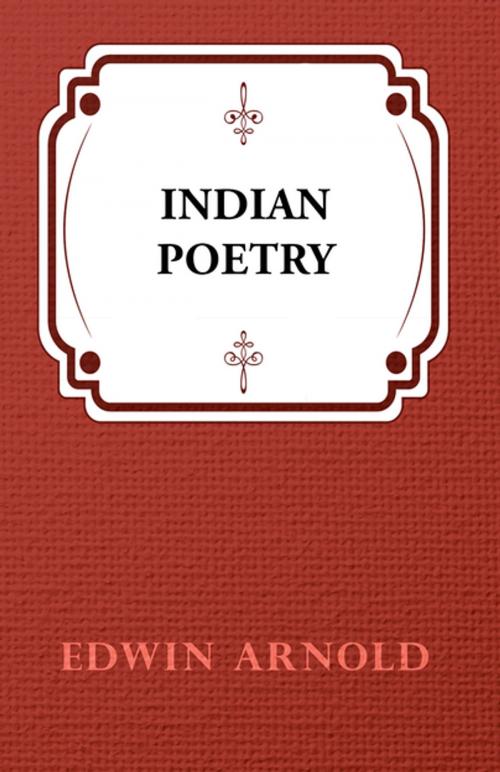 Cover of the book Indian Poetry by Edwin Arnold, Read Books Ltd.