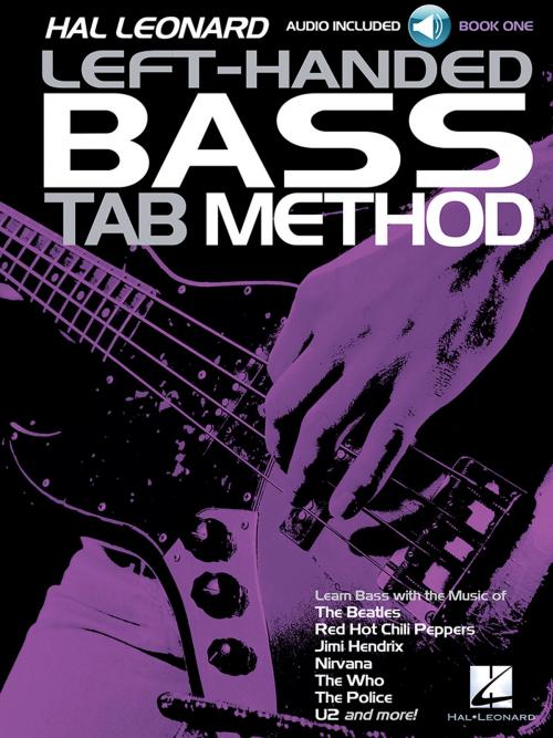 Cover of the book Hal Leonard Left-Handed Bass Tab Method - Book 1 by Eric W. Wills, Hal Leonard