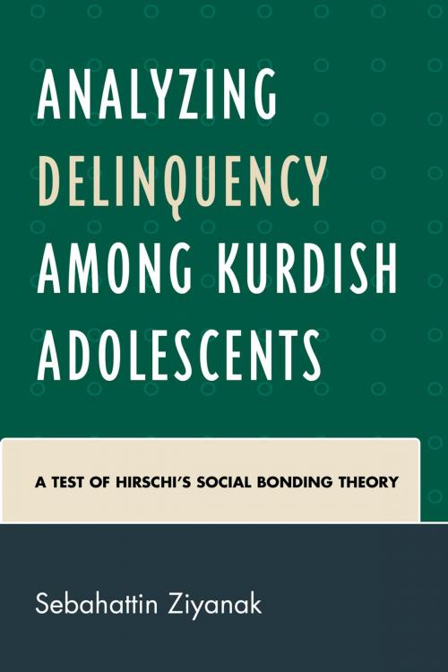 Cover of the book Analyzing Delinquency among Kurdish Adolescents by Sebahattin Ziyanak, Lexington Books