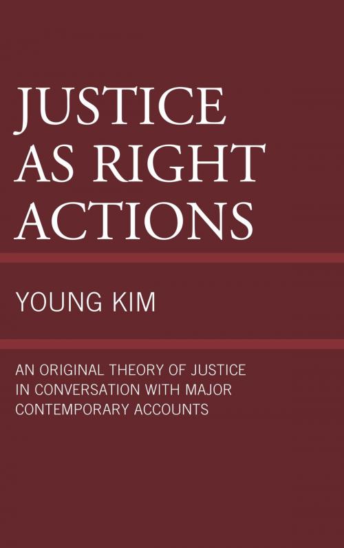 Cover of the book Justice as Right Actions by Young S. Kim, Lexington Books