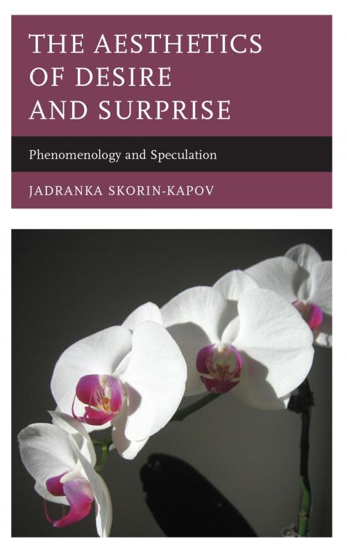 Cover of the book The Aesthetics of Desire and Surprise by Jadranka Skorin-Kapov, Lexington Books