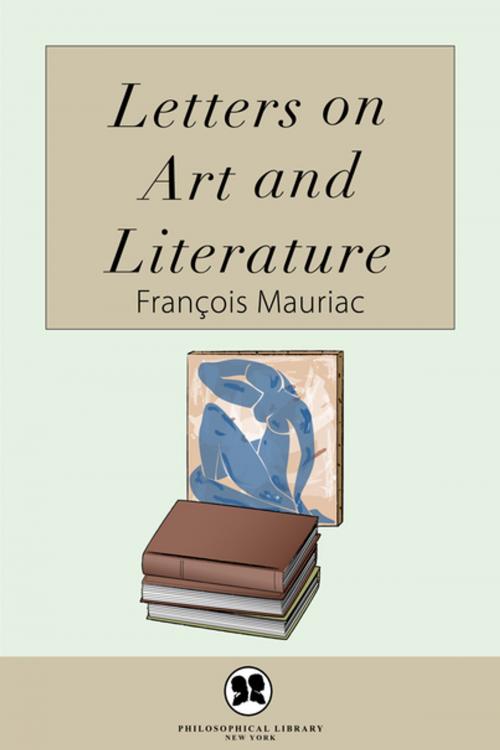 Cover of the book Letters on Art and Literature by François Mauriac, Philosophical Library