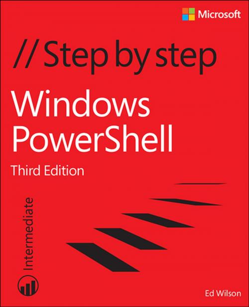 Cover of the book Windows PowerShell Step by Step by Ed Wilson, Pearson Education