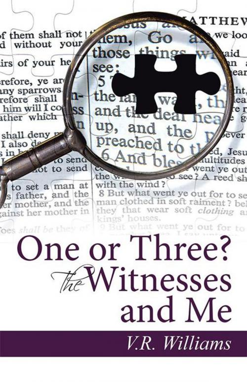 Cover of the book One or Three? the Witnesses and Me by V.R. Williams, WestBow Press