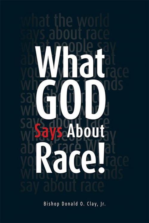 Cover of the book What God Says About Race! by Bishop Donald O. Clay Jr., Xlibris US