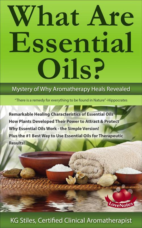 Cover of the book What Are Essential Oils? Mystery of Why Aromatherapy Heals Revealed by KG STILES, KG STILES