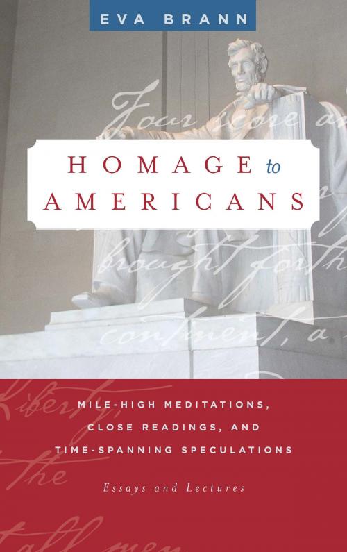 Cover of the book Homage to Americans by Eva Brann, Paul Dry Books