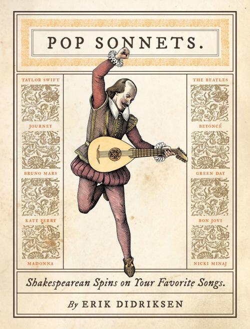 Cover of the book Pop Sonnets by Erik Didriksen, Quirk Books