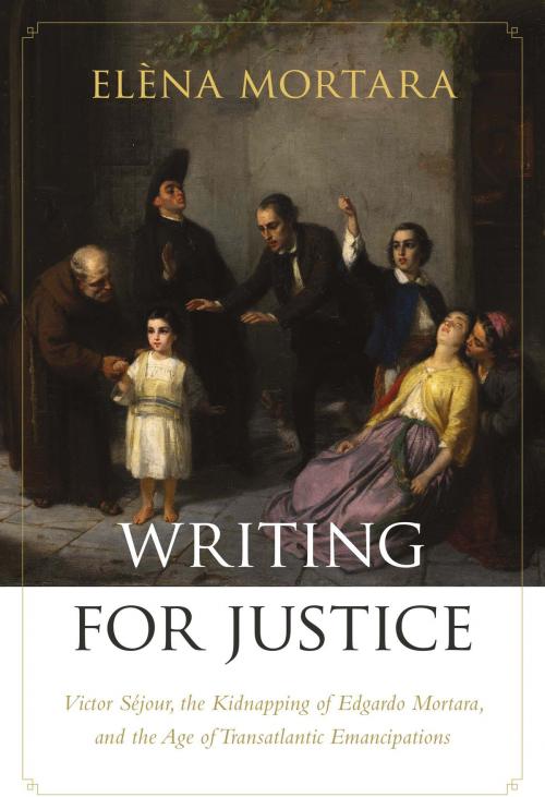 Cover of the book Writing for Justice by Elèna Mortara, Dartmouth College Press