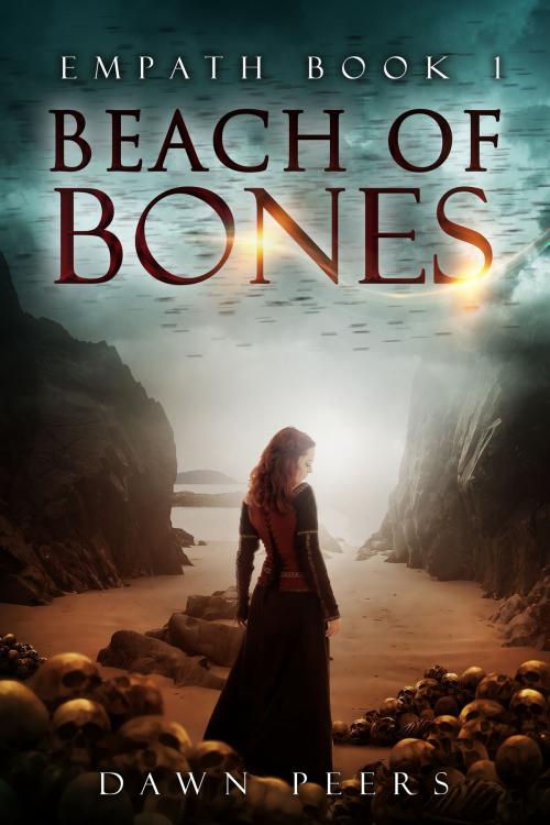 Cover of the book Beach of Bones (Empath Book 1) by Dawn Peers, Permuted Press