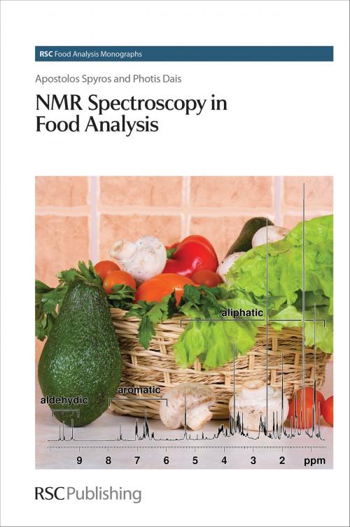 Cover of the book NMR Spectroscopy in Food Analysis by Apostolos Spyros, Photis Dais, Peter S Belton, Roger Wood, Royal Society of Chemistry