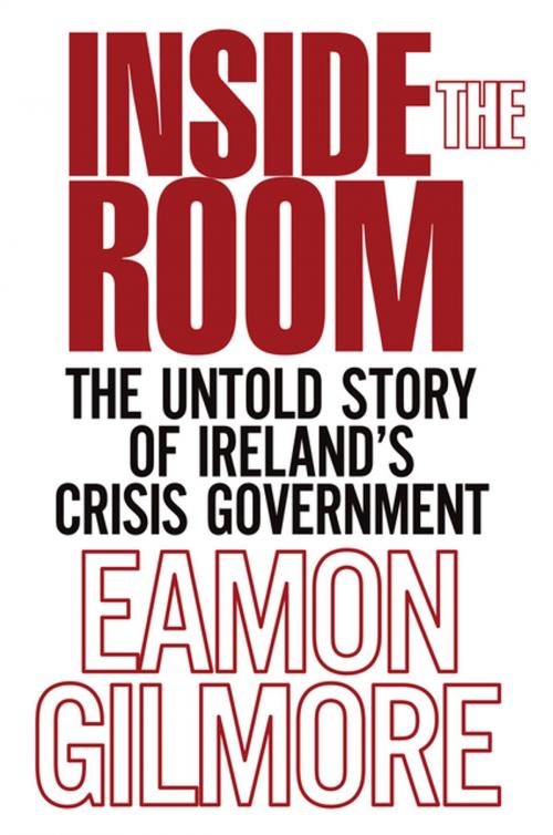 Cover of the book Inside the Room by Eamon Gilmore, Irish Academic Press
