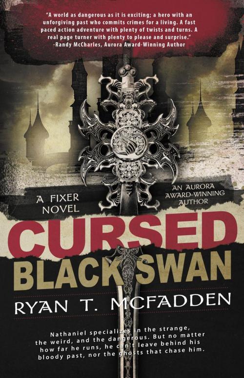 Cover of the book Cursed: Black Swan by Ryan T. McFadden, Dragon Moon Press
