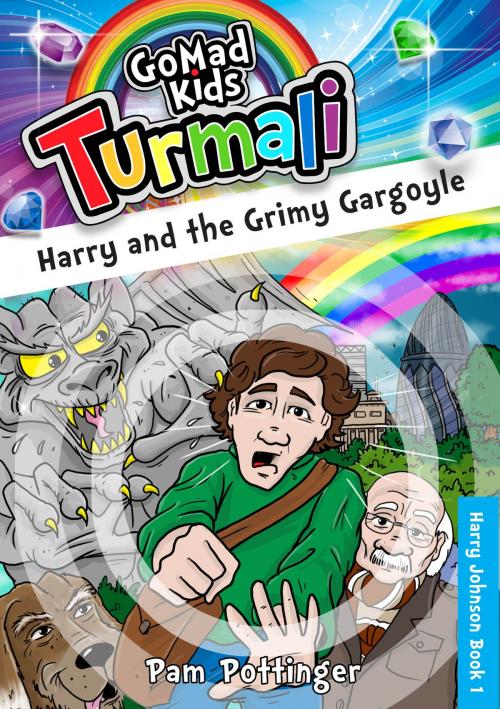 Cover of the book Harry and the Grimy Gargoyle by GoMadKids, Pam Pottinger, GoMadKids