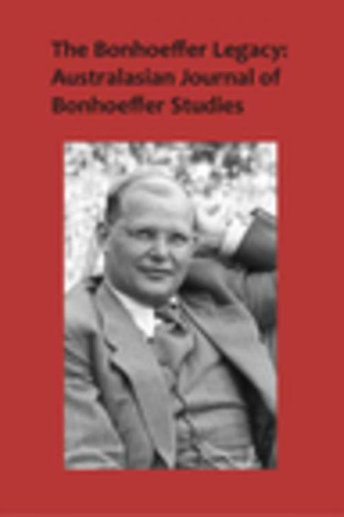 Cover of the book The Bonhoeffer Legacy by Terence Lovat, ATF (Australia) Ltd