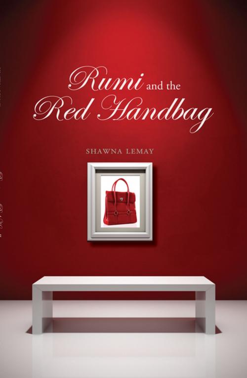 Cover of the book Rumi and the Red Handbag by Shawna Lemay, Palimpsest Press