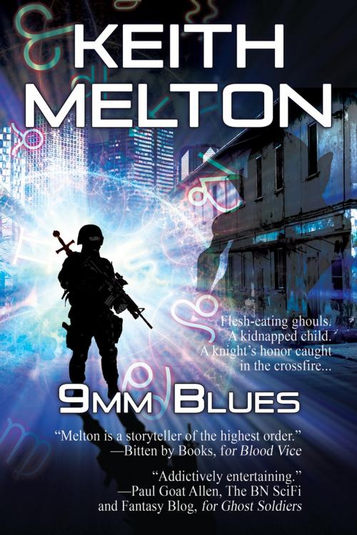 Cover of the book 9mm Blues by Keith Melton, Etopia Press