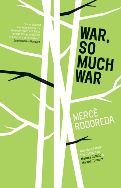 Cover of the book War, So Much War by Mercè Rodoreda, Open Letter