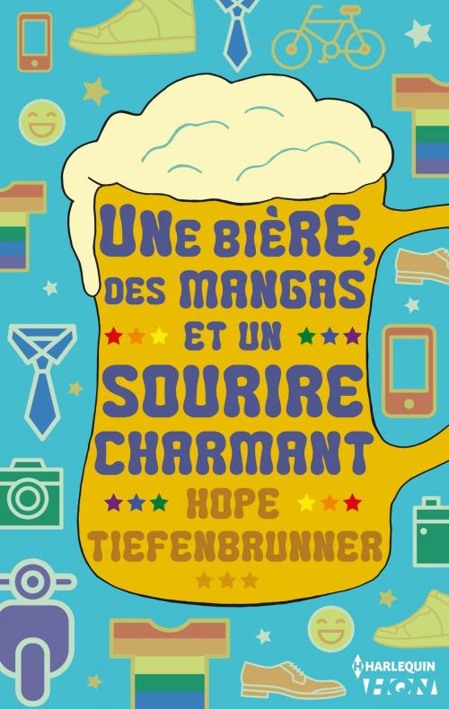 Cover of the book Une bière, des mangas et un sourire charmant by Hope Tiefenbrunner, Harlequin
