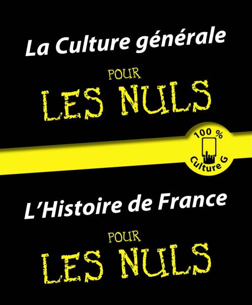 Cover of the book Pack 100% Culture Générale Pour les Nuls by COLLECTIF, edi8