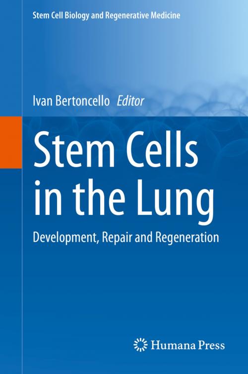 Cover of the book Stem Cells in the Lung by , Springer International Publishing
