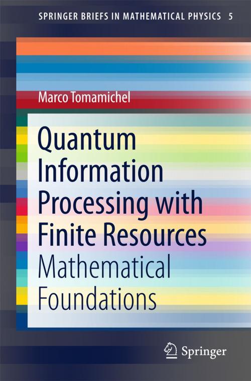 Cover of the book Quantum Information Processing with Finite Resources by Marco Tomamichel, Springer International Publishing