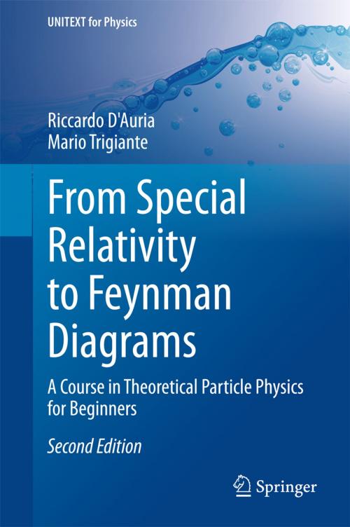 Cover of the book From Special Relativity to Feynman Diagrams by Mario Trigiante, Riccardo D'Auria, Springer International Publishing