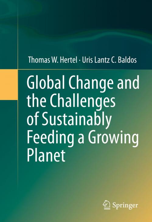 Cover of the book Global Change and the Challenges of Sustainably Feeding a Growing Planet by Thomas W. Hertel, Uris Lantz C. Baldos, Springer International Publishing